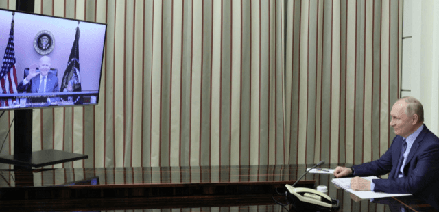 Joe Biden Calls Putin Again To Warn Of Severe Costs Is Russia Invades Ukraine